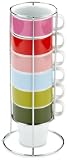 PT PT0894 Coffee set Granny's colours tower porcelain
