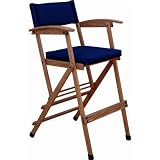 28" Deluxe Bamboo Director Chair Color: Forest Green