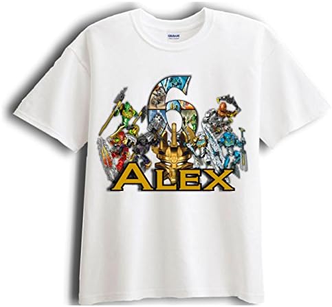 Lego Bionicle Personalized - Birthday T-Shirt Party Favor