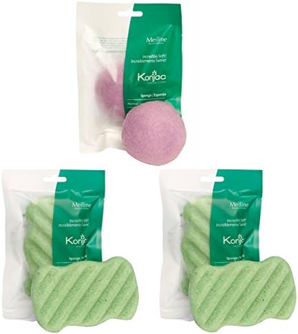 Zen Relax Konjac Combo Three Sponges