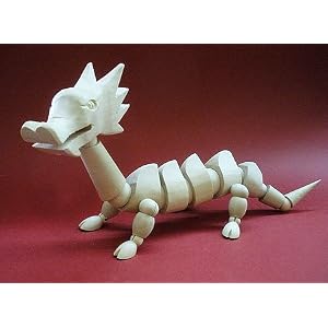 Wood Dragon Mannequin