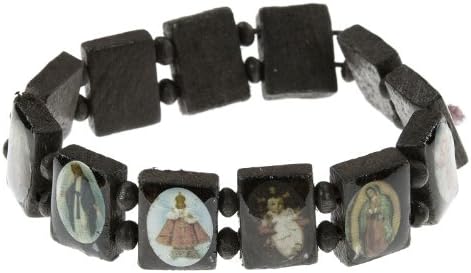 Handmade Bracelet Wristband: Onyx Holy Beads