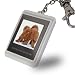 Digital Photo Frame 1.5" LCD Picture Album Keychain - White