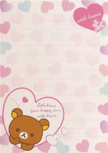 Imagen 2 de Bloc de notas Rilakkuma con osos y un pollito en la bañera