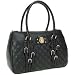 Marc Jacobs Damen Quilted Satchel Bag Tote Black