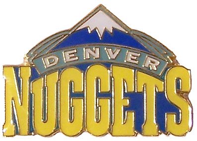 Denver Nuggets Logo Pin