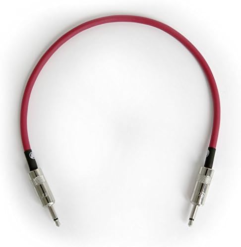 VK Premium Eurorack Patch Cable: Red/12