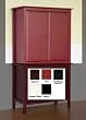 Annabelle Cabinet Hutch in Ebony Finish By Da Vinci Baby Furniture