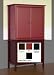 Annabelle Cabinet Hutch in Espresso Finish By Da Vinci Baby Furniture