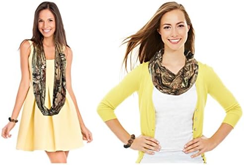 Mossy Oak Womens Infinity Scarf, Fall Weight,MOBUI