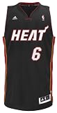 NBA Miami Heat Lebron James Swingman Jersey (Black, Small)