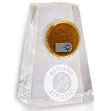 Steiner Sports Oakland Athletics Tapered Crystal Paperweight