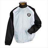 Oakland Raiders NFL Football Windbreaker Jacket (2XL)