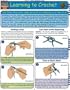 Quick Study Reference Guide Learning To Crochet