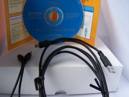 Texas Instrument TI 89 Titanium USB Link Cable I/O Cable w/ CD Software