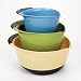 OXO Good Grips 3-Piece Mixing Bowl Set, Blue/Green/Yellow
