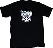 Transformers Evil Decepticon Head Black T-shirt Tee