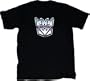 Transformers Evil Decepticon Head Black T-shirt Tee