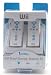 VideoGames : Nintendo Wii Dual Charge Station AC with 2 Rechargeable Batteries