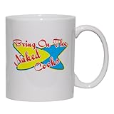 Bring On The Naked Cooks Mug for Coffee / Hot Beverage 11 oz. BLUE