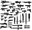 BrickArms Exclusive 2 to 4 Inch Scale Figure Style Mega Weapons Pack Version 2 38 Black Weapons