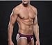 Demarkt Men's Underwear Breathable Briefs G-string Thong Medium Purple