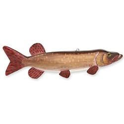 Muskie Mike Folk Art Fish