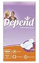 Depend Incontinence Pads Extra 10