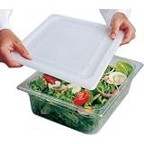Rubbermaid Cold Preparation Polycarbonate Gastronorm Soft Lid - 1/2 Size 325 x 265 mm (Lid Only)  from Sussex Supplies