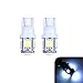 LLCJ 2 x Super Bright 194 168 2825 T10 5-SMD White 5050 LED Car Lights Bulb