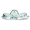 Drum Workshop DSCR2508TTC 8 Steel Piccolo tom Drum, Chrome with Bracket