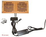 CabCool1202 Dual 120mm Fan Cooler Kit with Custom Wood Grill/Thermal Controller
