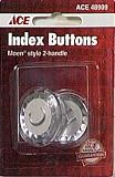 ACE FAUCET HANDLE HOT AND COLD BUTTONS