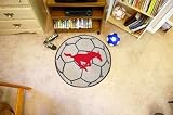 Southern Methodist University Soccer Ball Rug