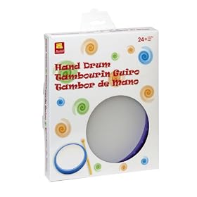 Edushape Hand Drum Musical Toy, Colors May Vary