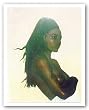Portrait of a Negress by Laurie Cooper 23"x27" Art Print Poster