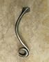 Anne at Home 252 Pulls Good luck Left (LW 1048L) (#1 Pewter Matte)