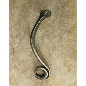 Anne at Home 252 Pulls Good luck Left (LW 1048L) (#1 Pewter Matte)