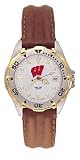 Wisconsin Badgers W All Star Women's Leather Watch