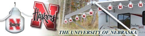 Polymer Products LLC NCAA-NEB517404 University of Nebraska Six Globe String Light Set