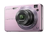 Sony Cybershot DSC-W120P 7.2MP Digital Camera with 4x Optical Zoom with Sup ....