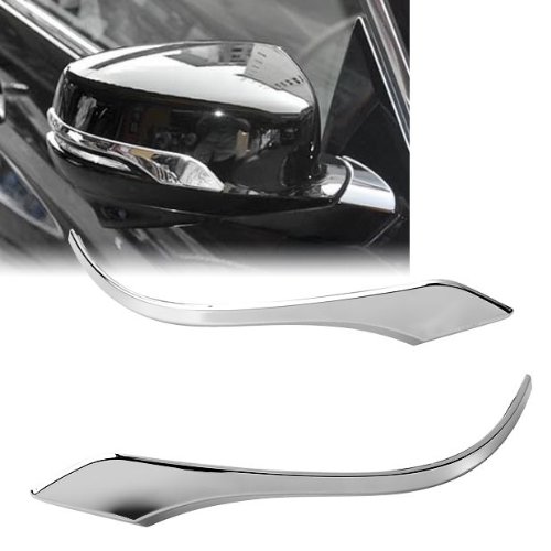 Brand New For Honda Accord 2014 Chrome Rearview Mirror Side Cover Molding Trim Hot