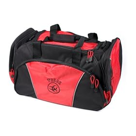 Celeritas Sports Red Track Duffel/black Logo Item Number 60045
