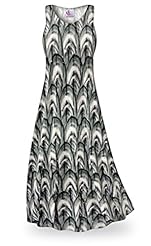 Plus Size Petite A-line Polyester/Spandex Stretchy Sleeveless Maxi Dress 