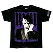 Marilyn Manson - Purple Posterized T-Shirt