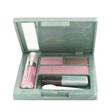 Clinique Color Palette Lovey Dovey Foxy Eyeshadow New Clover Blush Air Kiss Lip Gloss Travel Size (No Box)