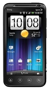 HTC EVO 3D 4G Android Phone, Black (Sprint)