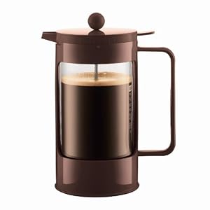 BODUM Bean French Press 8 Cup Coffee Maker, Double Wall