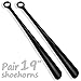 Pair Arm-Extender X-Long Shoe Horns - Over-sized Handle - 19