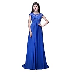 Chiffon Jeweled Lace-Up Cocktail  Dress with a Brush/Sweep Train 